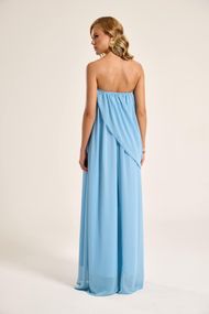 Vestido Longo Azul Serenity Maui 