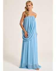 Vestido Longo Azul Serenity Maui 
