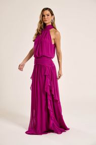 Vestido Longo Fúcsia Lisboa