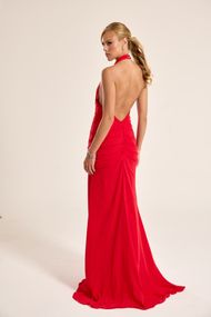 Vestido Longo Vermelho Bahia 
