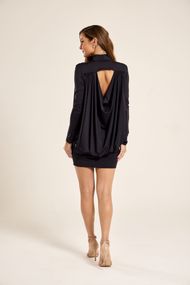 Vestido Curto Preto Dubai 