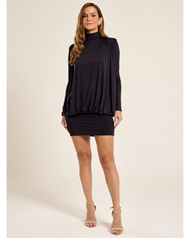 Vestido Curto Preto Dubai 