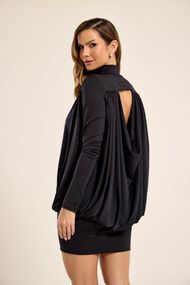 Vestido Curto Preto Dubai 