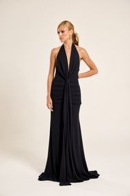 Vestido Longo Preto Bahia