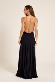 Vestido Longo Preto Marrocos 