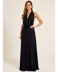 Vestido Longo Preto Marrocos 