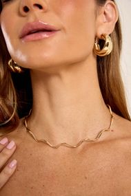 Choker Dourada Ondine