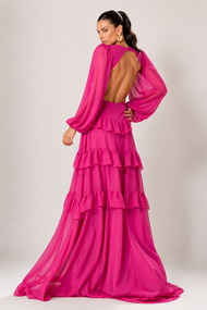 Vestido Longo Pink Trancoso