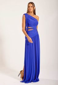 Vestido Longo Azul Bic Santa Mônica