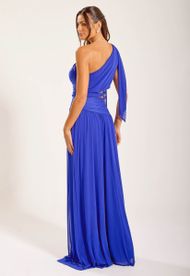 Vestido Longo Azul Bic Santa Mônica