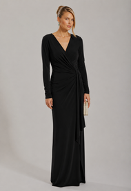 Vestido Longo Preto Buenos Aires