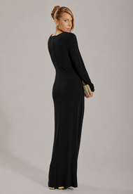 Vestido Longo Preto Buenos Aires