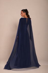 Vestido Longo Azul Marinho  Algarve
