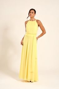  Vestido Longo Amarelo Sevilha