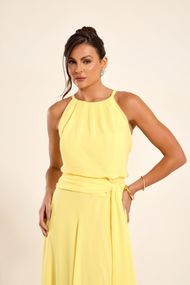  Vestido Longo Amarelo Sevilha