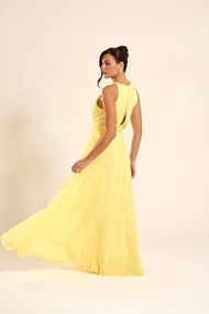  Vestido Longo Amarelo Sevilha