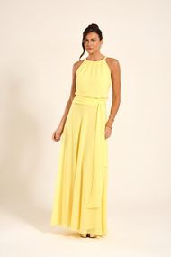  Vestido Longo Amarelo Sevilha