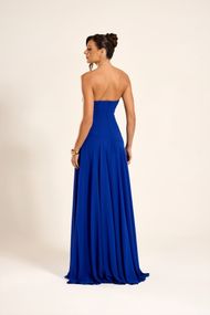 Vestido Longo Azul Royal Algarve 