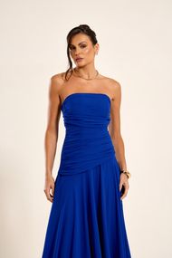 Vestido Longo Azul Royal Algarve 