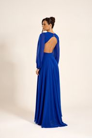Vestido Longo Azul Bic Patagônia 
