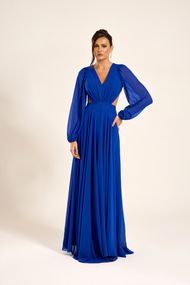 Vestido Longo Azul Bic Patagônia 