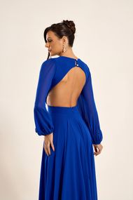 Vestido Longo Azul Bic Patagônia 