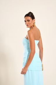 Vestido Longo Azul Serenity Marselha