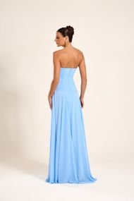 Vestido Longo Azul Serenity Algarve