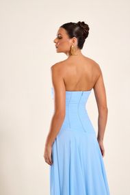 Vestido Longo Azul Serenity Algarve