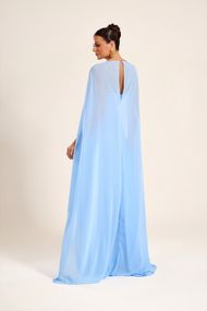 Vestido Longo Azul Serenity Algarve