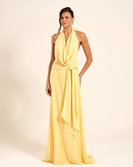 Vestido Longo Amarelo Marrakech