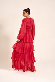 Vestido Longo Terracota Claro Nice