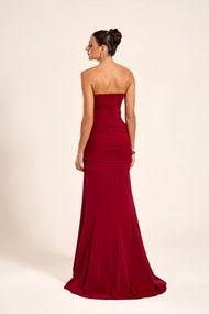 Vestido Longo Marsala Marselha 