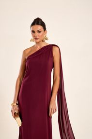 Vestido Longo Marsala Croácia 