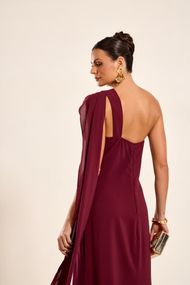Vestido Longo Marsala Croácia 