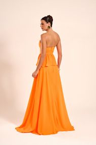 Vestido Longo Coral Chile
