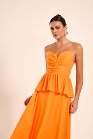Vestido Longo Coral Chile