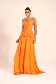 Vestido Longo Coral Chile