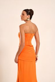 Vestido Longo Coral Marselha