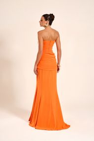 Vestido Longo Coral Marselha