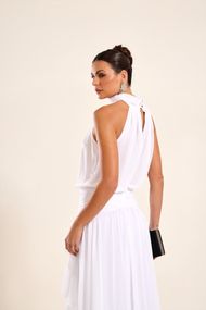 Vestido Longo Branco Lisboa