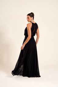 Vestido Longo Preto Sevilha