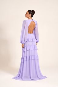 Vestido Longo Lilás Trancoso