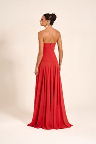 Vestido Longo Terracota Algarve