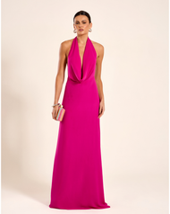 Vestido Longo Pink Escuro Marrocos