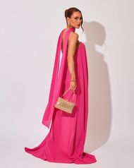 Vestido Longo Pink Florença