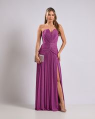 Vestido Longo Fúcsia Atenas 