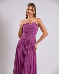 Vestido Longo Fúcsia Atenas 