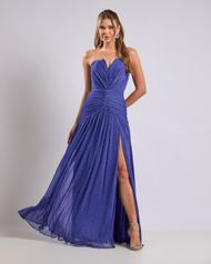  Vestido Longo Azul Bic Atenas