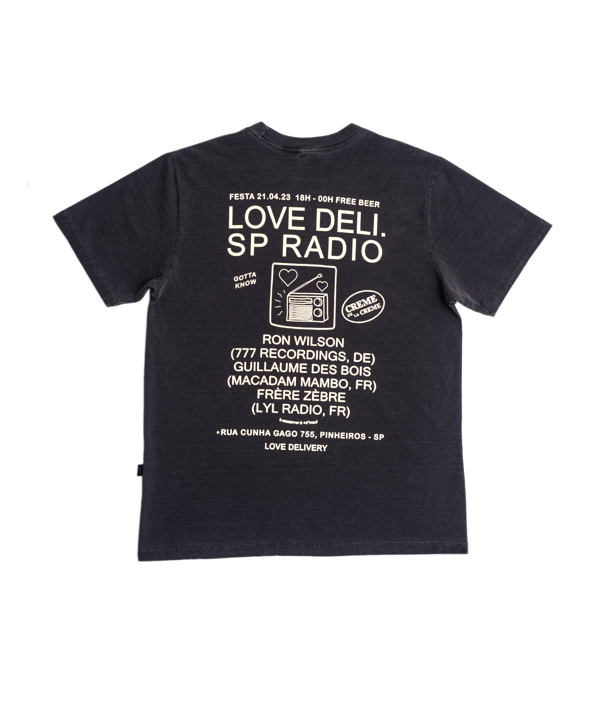Camiseta SP Radio Preta